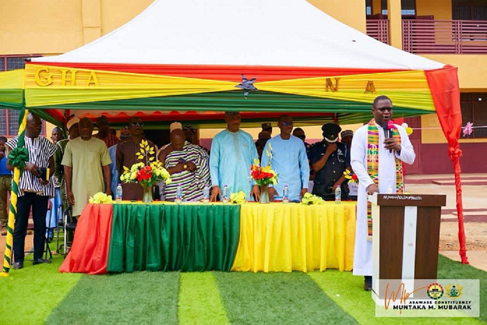 Commissioning of Classroom Blocks at Asokore Mampong and Aboabo Middle B.