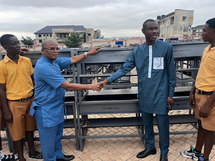 Asokore Mampong Municipal Assembly Distributes 400 Dual Desks to Support Education