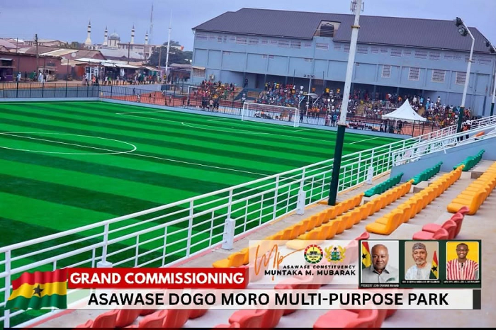 Commissioning of the Asawase Dogo Moro Mini Stadium