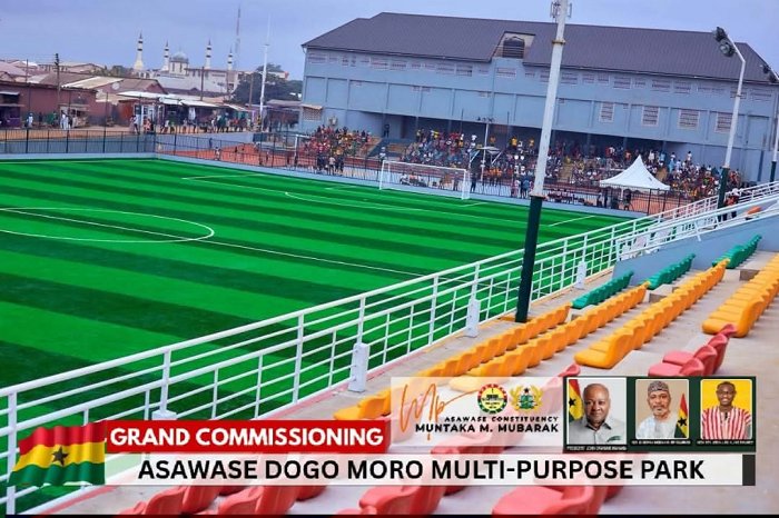 Commissioning of the Asawase Dogo Moro Mini Stadium